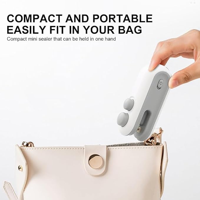 Portable Mini Sealing Machine β Heat Sealer for Snack Bags & Food Storage