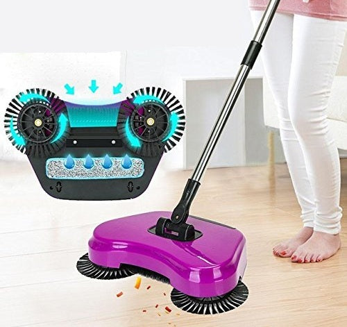 Magic Sweeper UAE – 360° Push‑Sweep Floor Cleaner