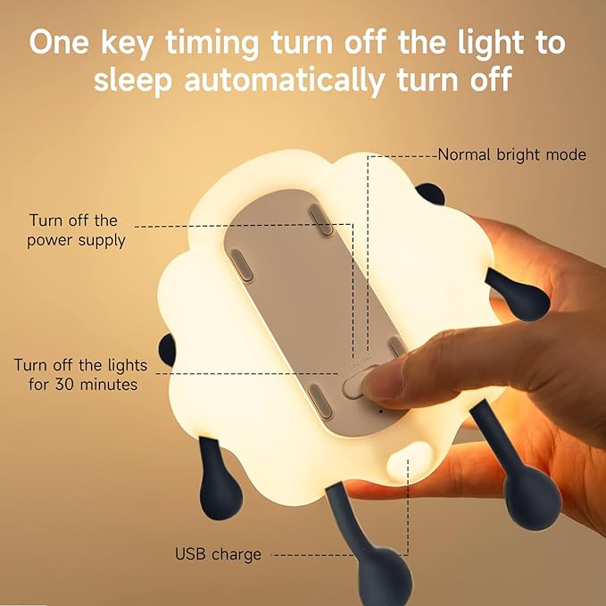 Soft LED Nursery Lamp for Kids & Babies