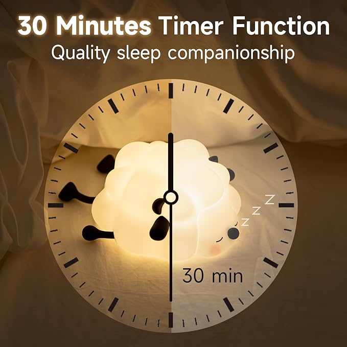 Soft LED Nursery Lamp for Kids & Babies