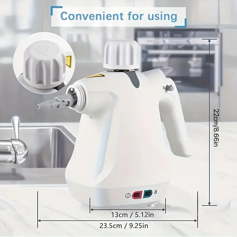 Multipurpose Steam Cleaner – High-Pressure Handheld Steamer for Home, Kitchen & Ca
