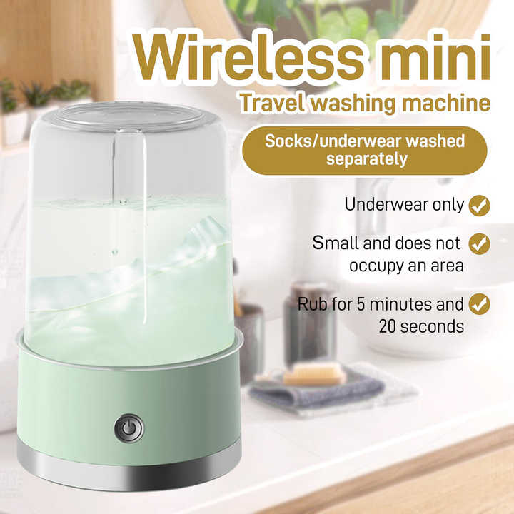 Wireless Mini Washer – Cordless High-Pressure Cleaner