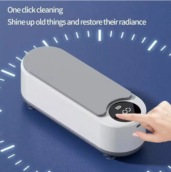 Glasses Cleaning Machine  – Portable Ultrasonic Cleaner for Eyeglasses, Jewelry & Watches