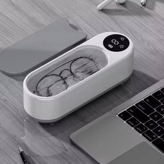 Glasses Cleaning Machine  – Portable Ultrasonic Cleaner for Eyeglasses, Jewelry & Watches
