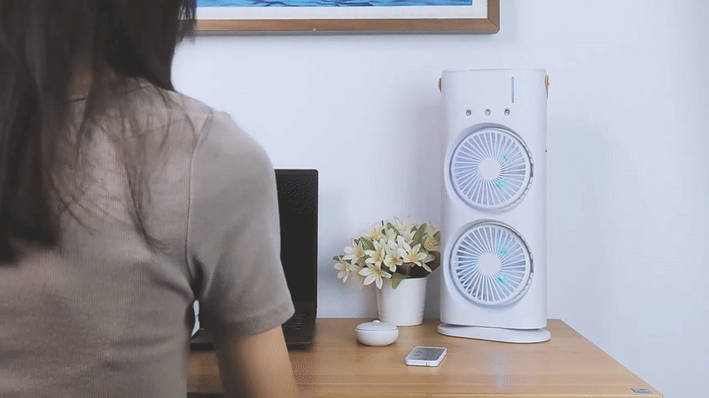 rechargeable spray fan