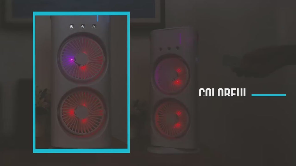rechargeable spray fan